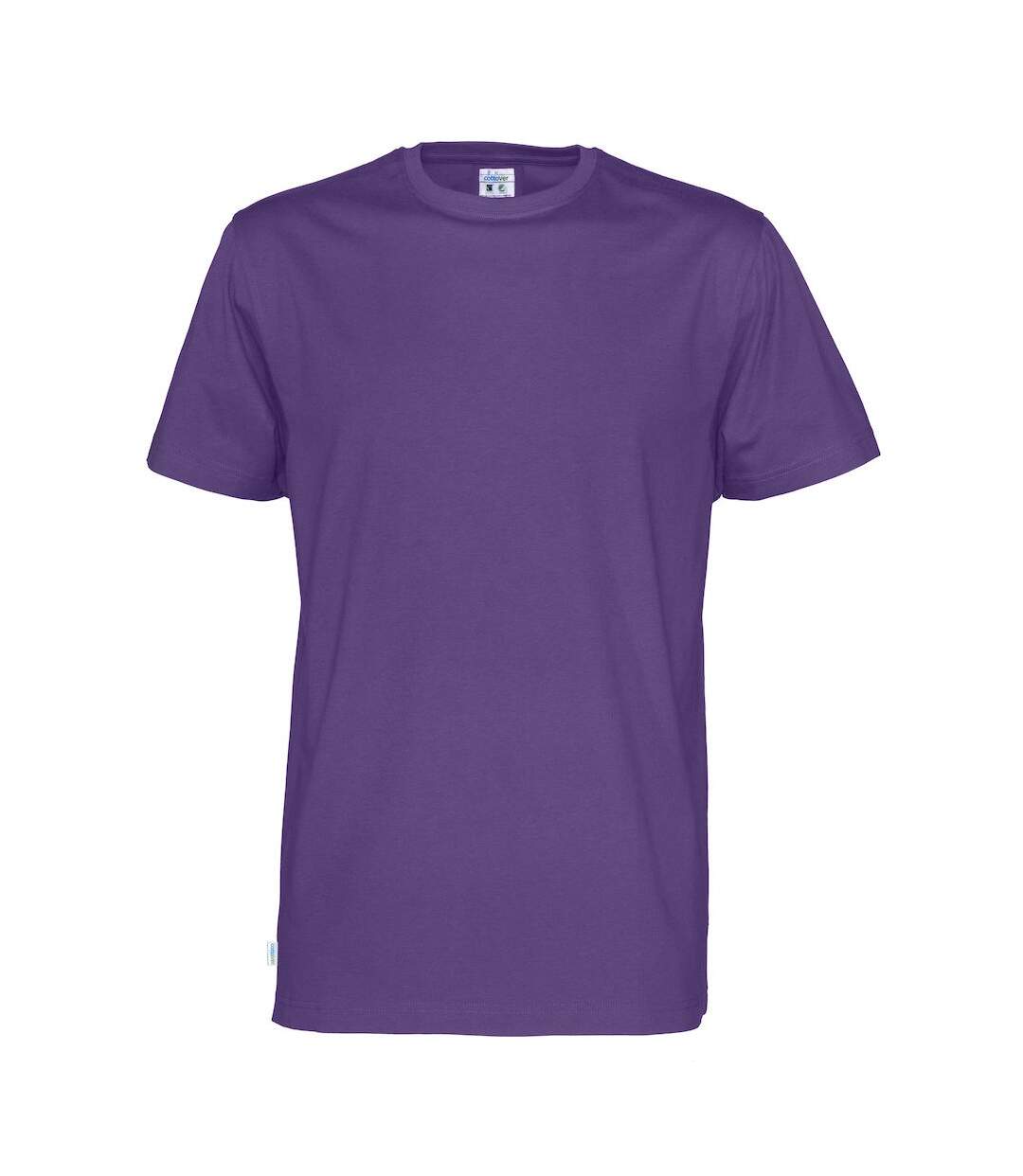 Mens Modern T-shirt Purple Cottover-1