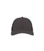 Casquette De Baseball Three Gris Foncé Noir Atlantis Headwear-1