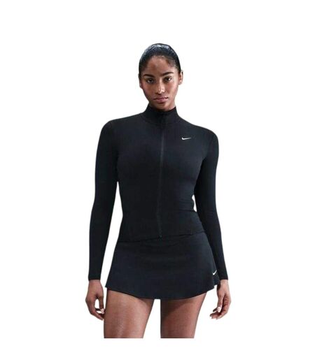 Womens/ladies Full Zip Training Performance Jacket Black Nike