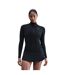 Womens/ladies Full Zip Training Performance Jacket Black Nike-2