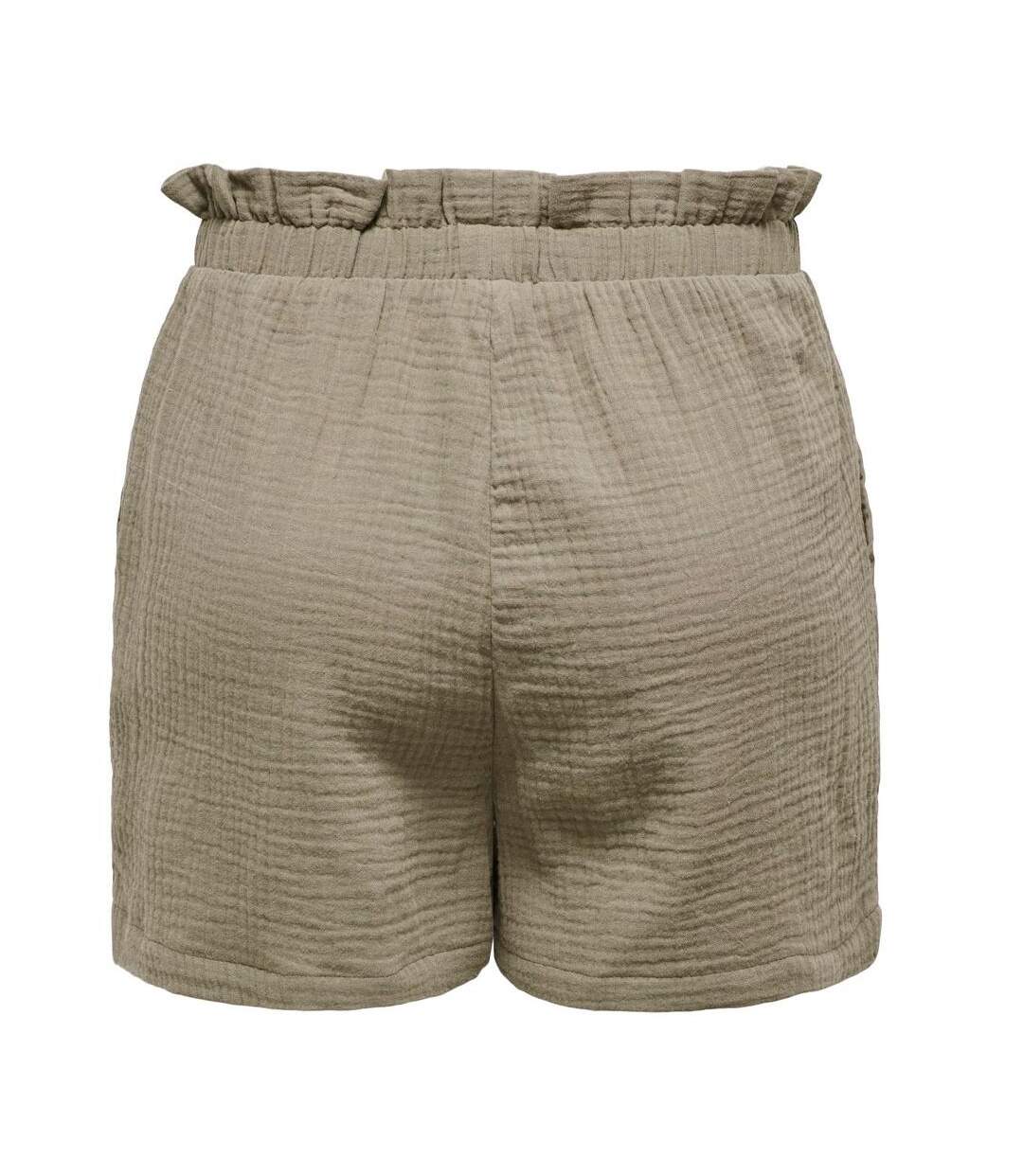 Short marron femme jdy 15259755-2