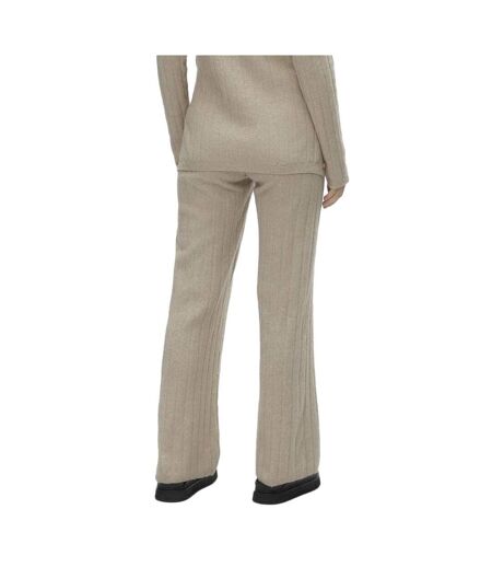 Pantalon de Grossesse Beige Femme Mamalicious Lana - L