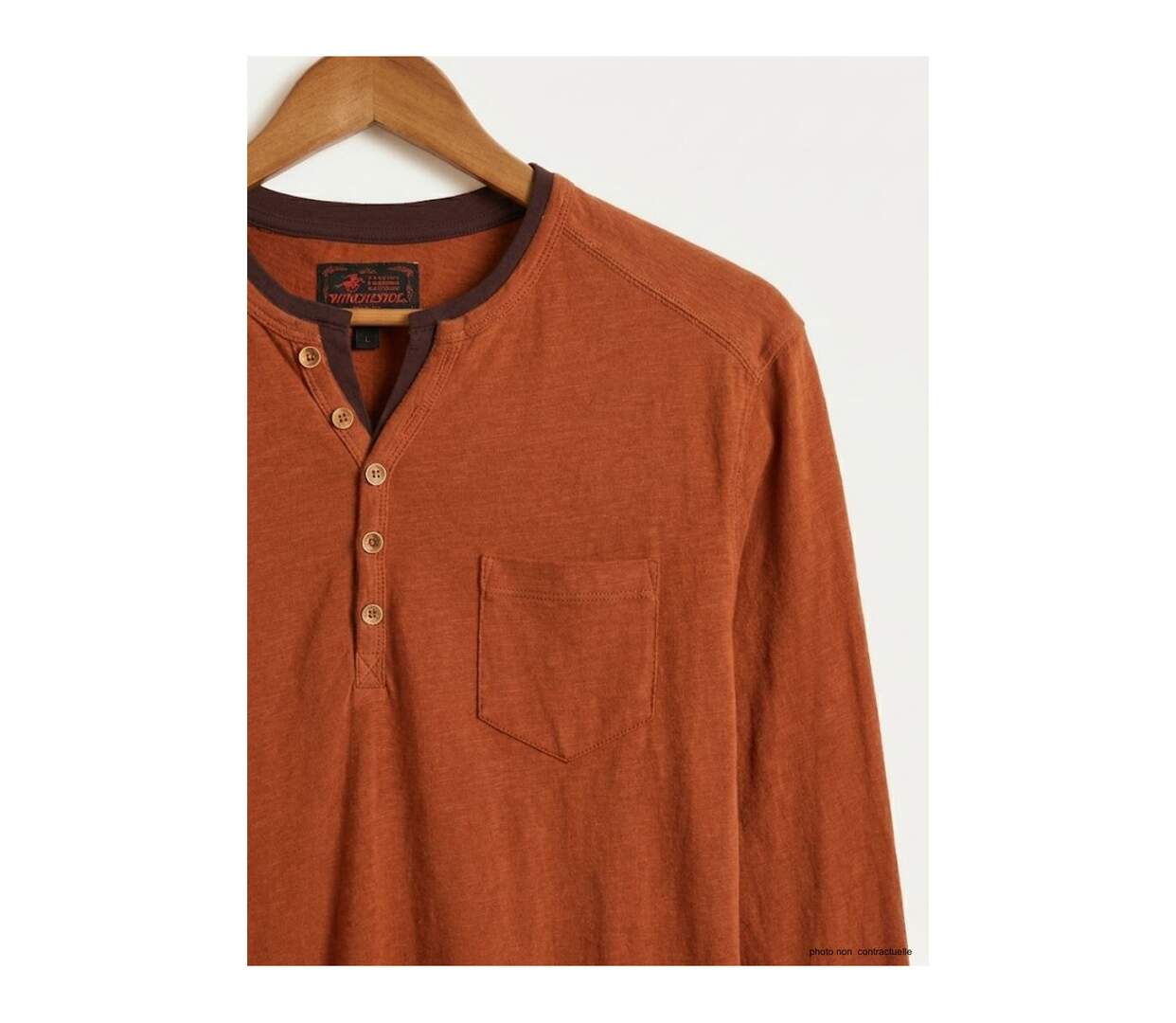 Tee-shirt Manches Longues Homme STROKE3 Style Graphique-3