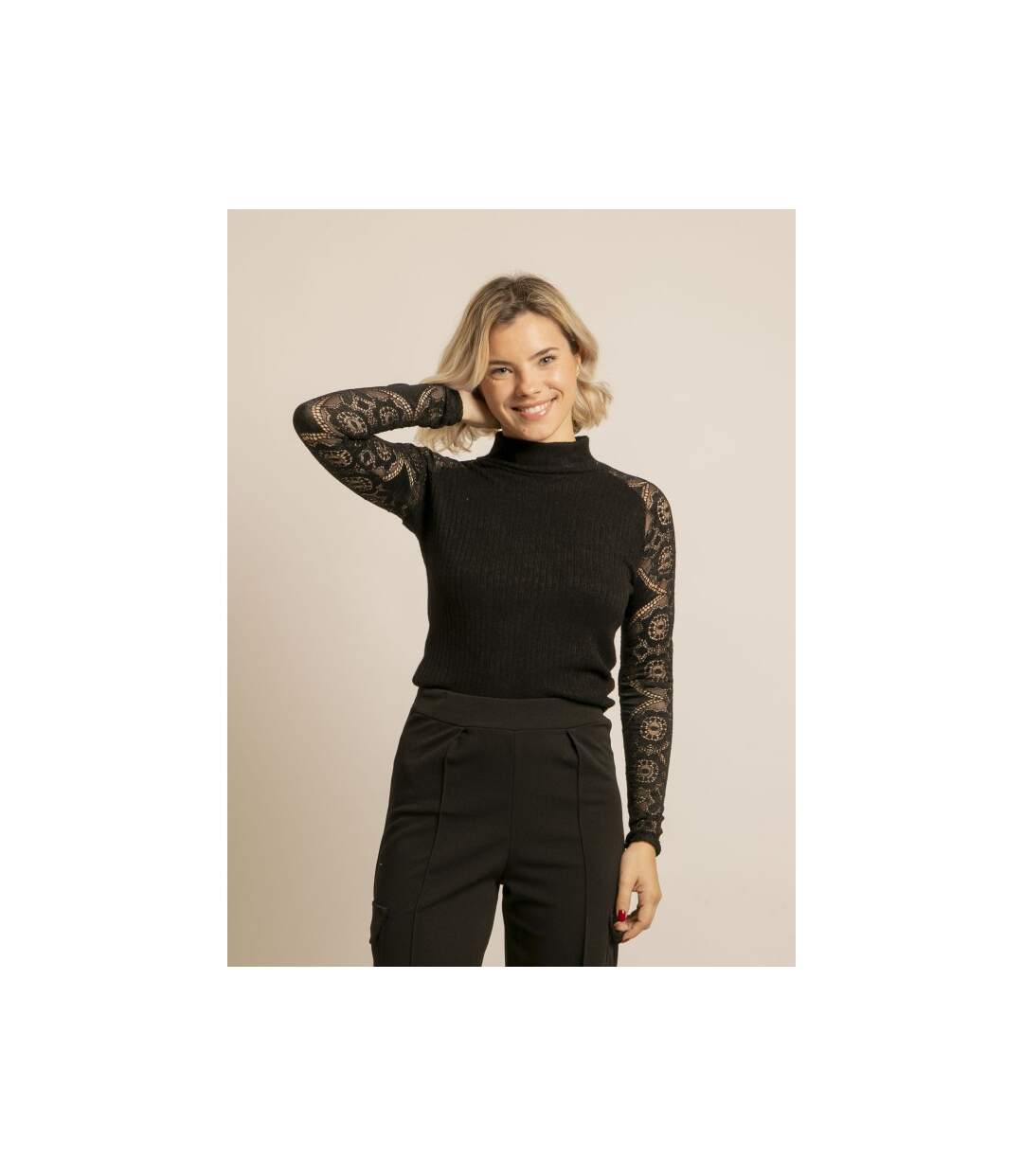 Pull dentelle KEITH - Dona X Lisa-1