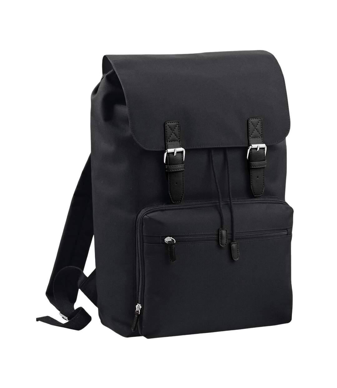 Vintage Laptop Backpack One Size Black Black Bagbase-1