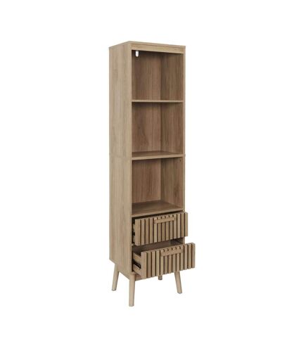 Colonne de rangement Saulk en bois - Marron