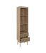 Colonne de rangement Saulk en bois - Marron