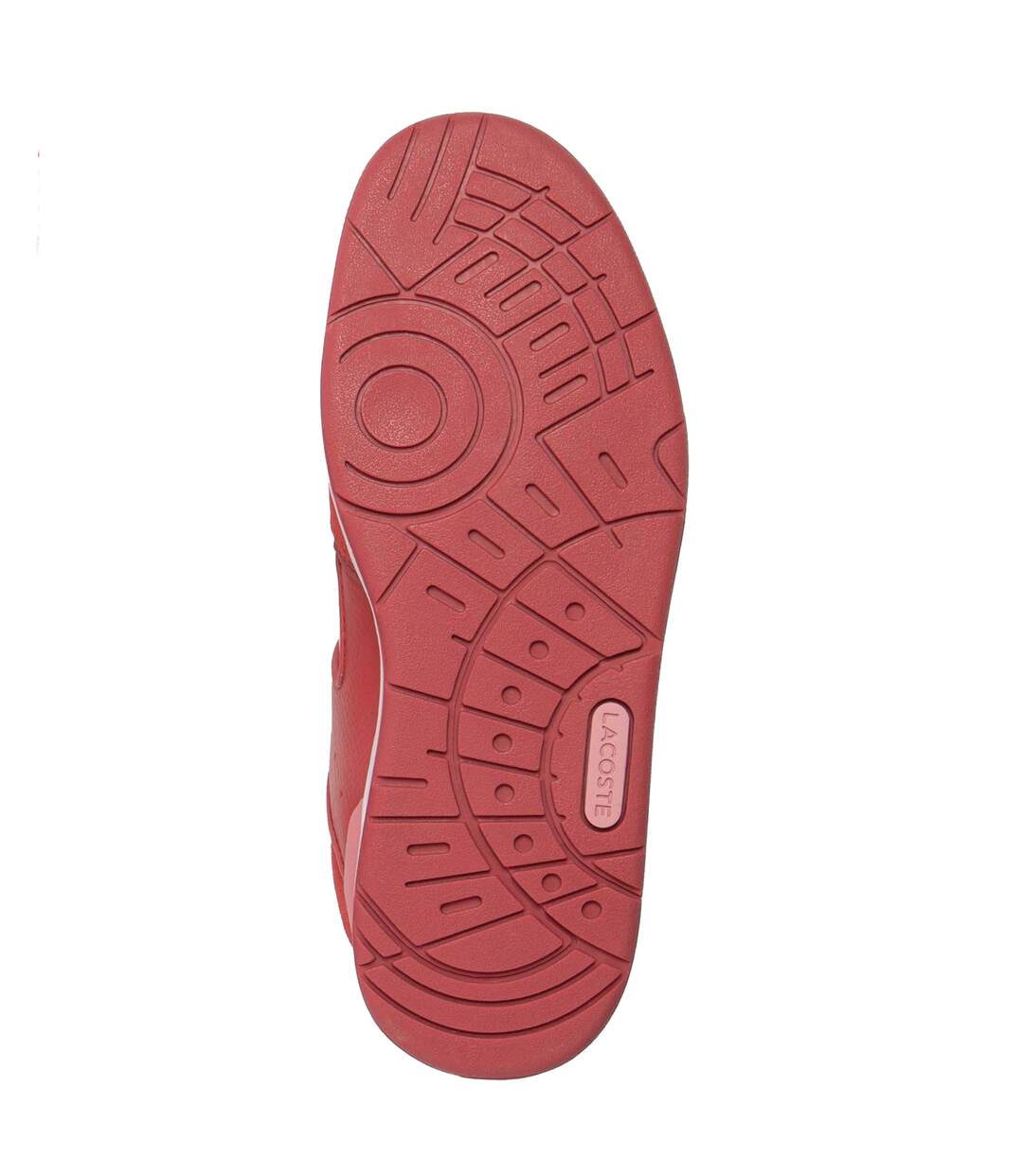 Baskets court cage femme rose / blanc Lacoste-3