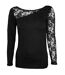 Haut femme noir Spiral Direct-1