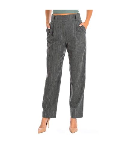 Long straight-cut low trousers 1NP20T1M103 woman