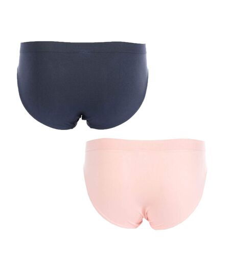 Lot de 2 Culottes Rose et Bleu femme Dim D05DZ