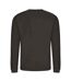 Sweatshirt unisexe marron foncé Awdis