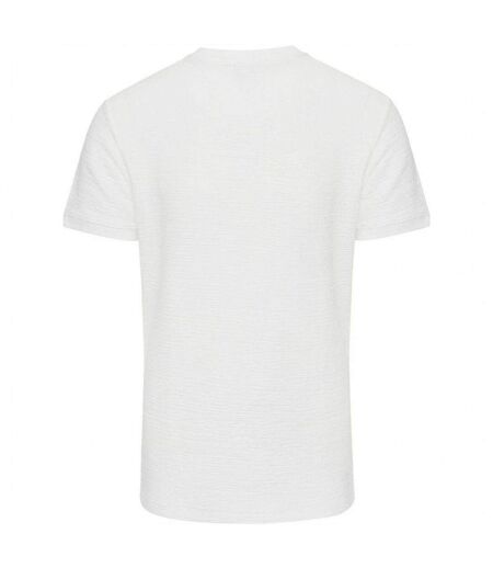 Mens Falkland Knitted T-shirt Ecru Threadbare
