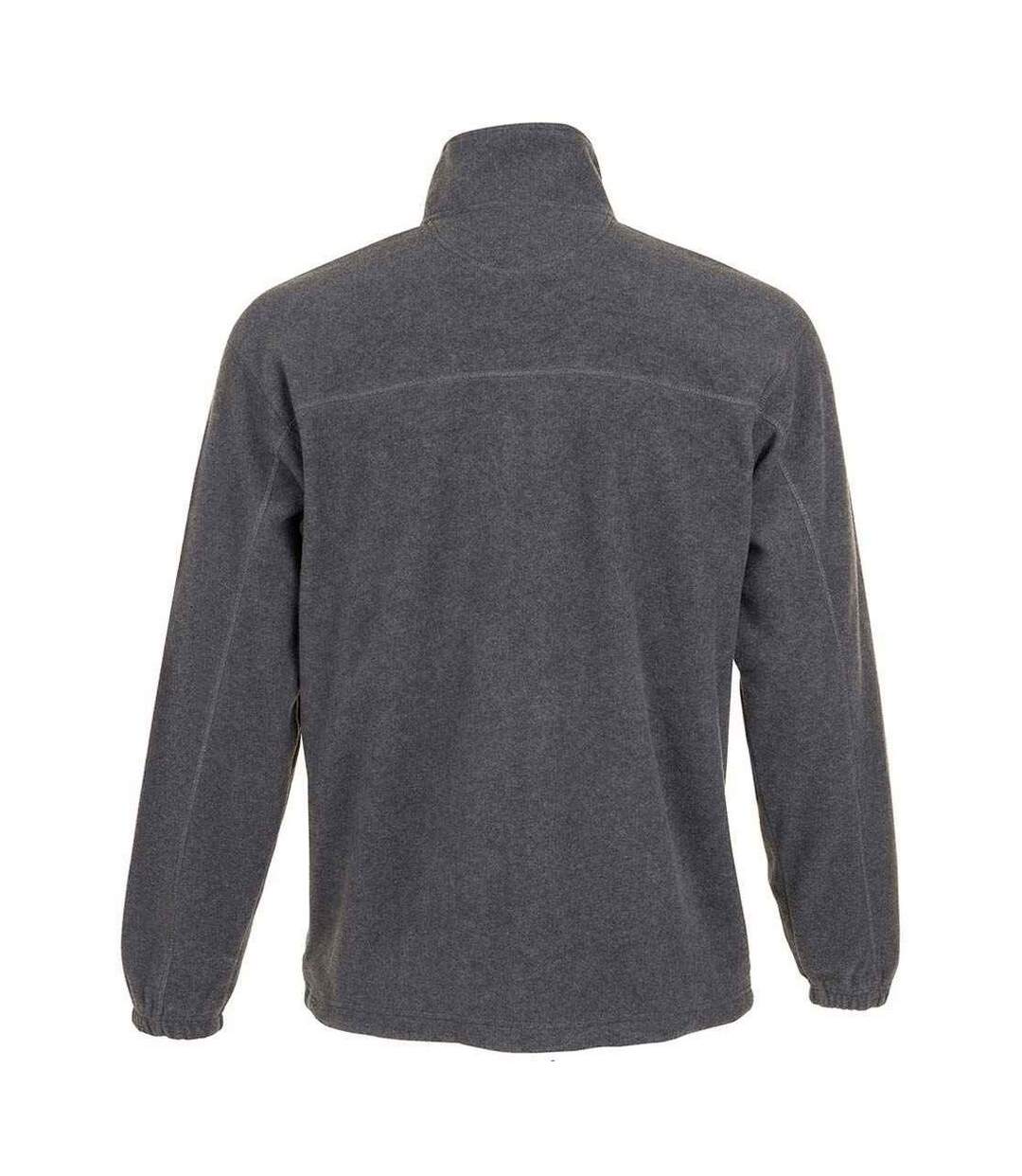 Veste Polaire North Adulte Gris Chiné SOLS-2