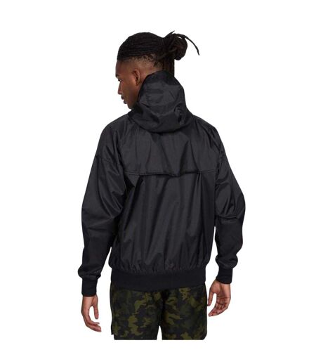 Veste Coupe-vent Homme Noir Blanc Nike
