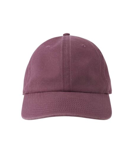 Casquette De Baseball Motif/style 6 Panneaux Digg-s Adulte Bordeaux Atlantis Headwear