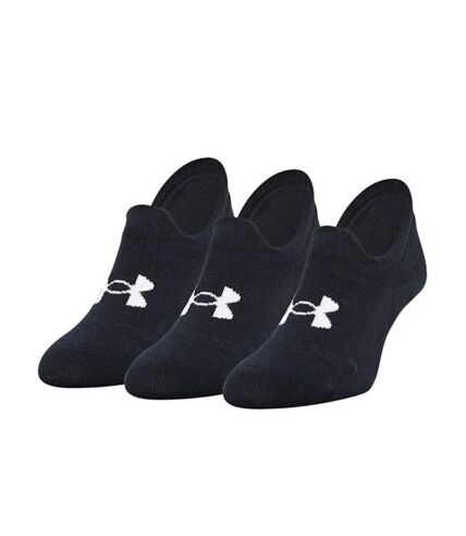 Lot de 3 Paires Chaussettes Noires Under Armour Ultralowtab - 45