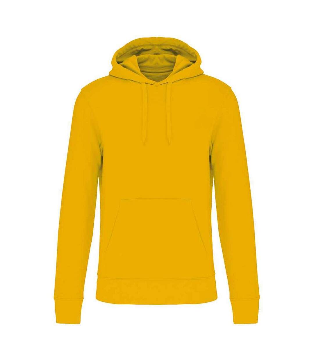 Mens eco friendly hoodie yellow Kariban