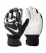 Childrens/kids Match Goalkeeper Gloves Black White Nike-3
