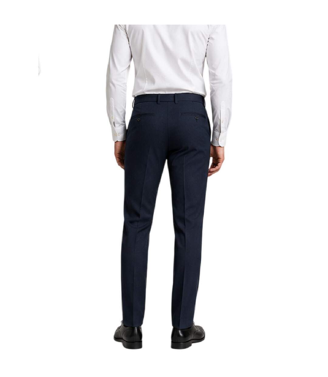 Mens Kaito1 Trousers Dark Blue Boss-3