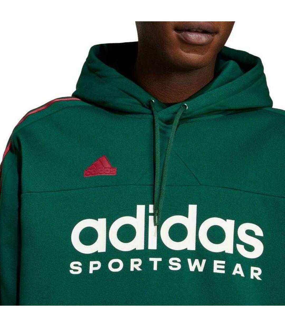 Sweat À Capuche House Of Tiro Nations Homme Vert Adidas-3
