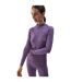 Haut Thermique Femme Violet Clair 4F-2