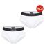 Lot De 2  Slips Motif/style Logo Homme Blanc Tom Ford-1