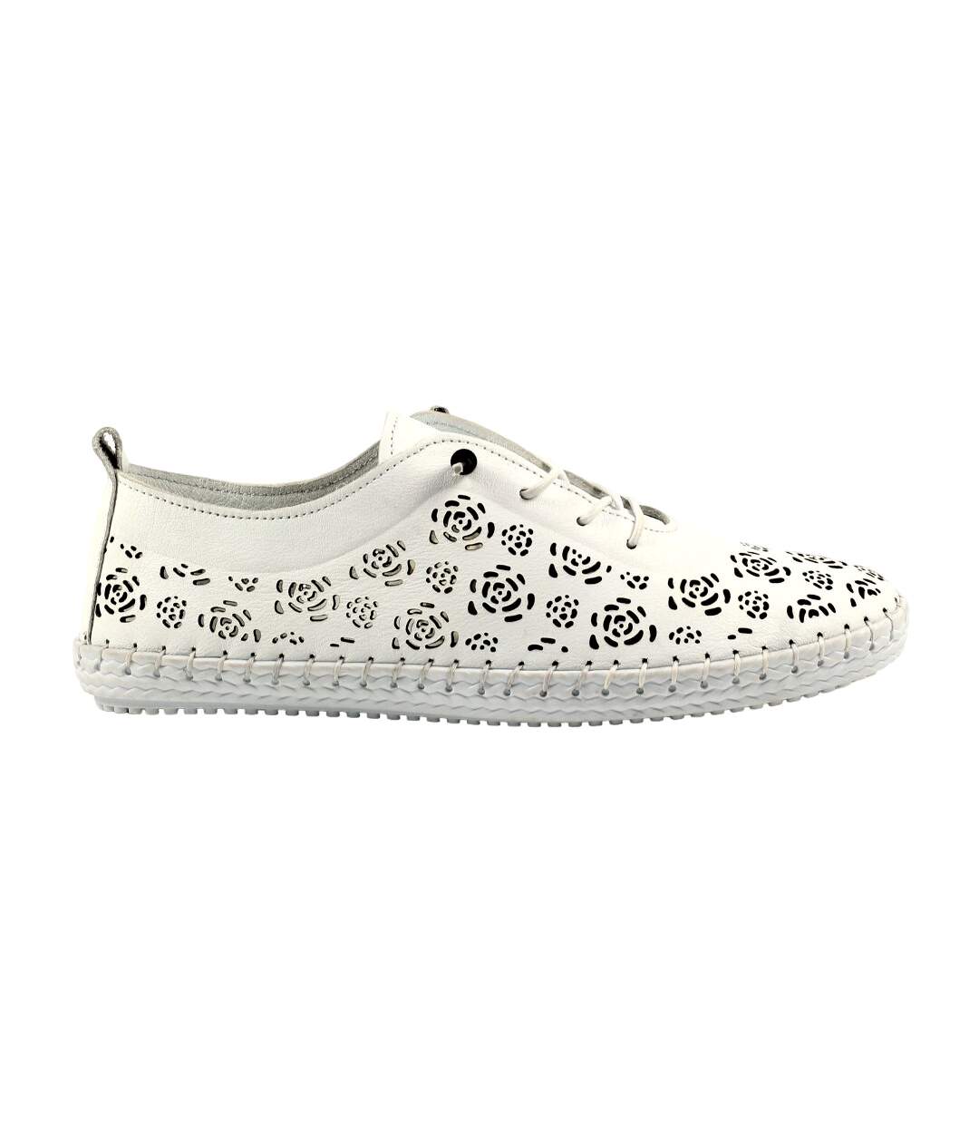 Tennis bamburgh femme blanc Lunar-3