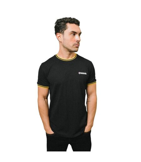 T-shirt Aw24 Homme Noir Jaune Or Lambretta