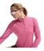 Haut Manches Longues Course À Pied Motif/style Swoosh Femme Rose Pâle Nike-1