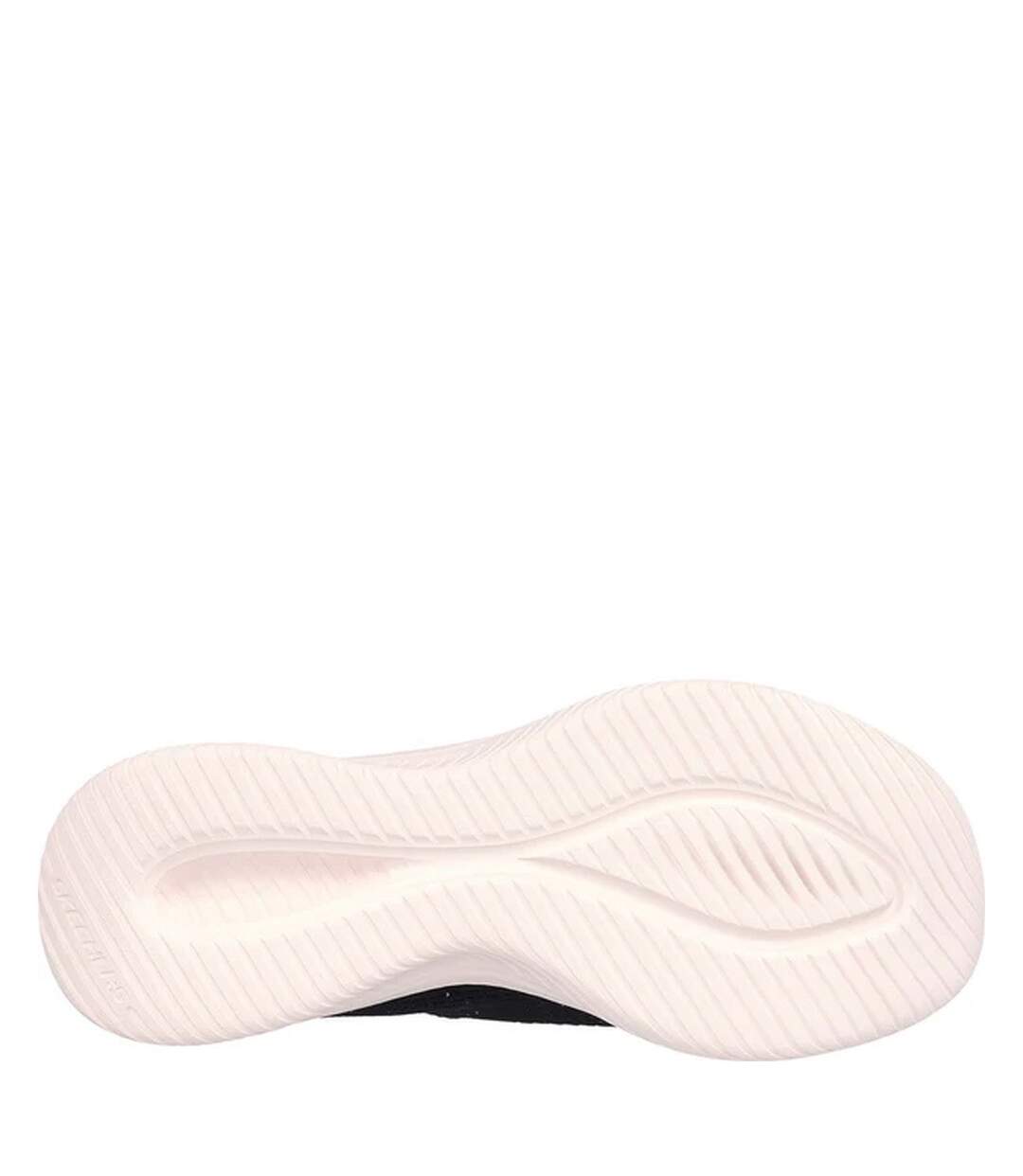 Womens/ladies Ultra Flex 3.0 Trainers Black Rose Gold Skechers-4