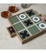 Jeu Morpion Tic Tac Toe 30cm Naturel-4