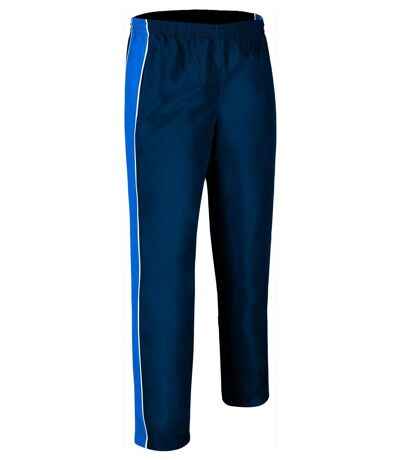 Pantalon jogging bicolore homme - TOURNAMENT - bleu marine et bleu roi