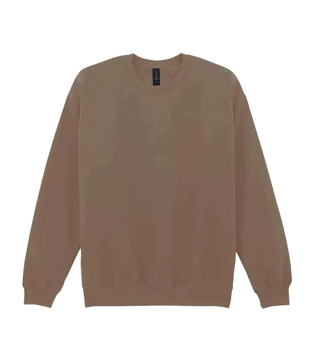 Sweat Softstyle Adulte Noir Chiné Gildan-1
