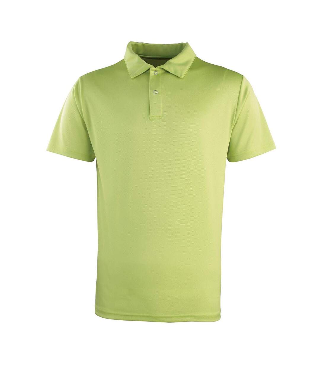 Polo coolchecker adulte vert clair Premier Premier