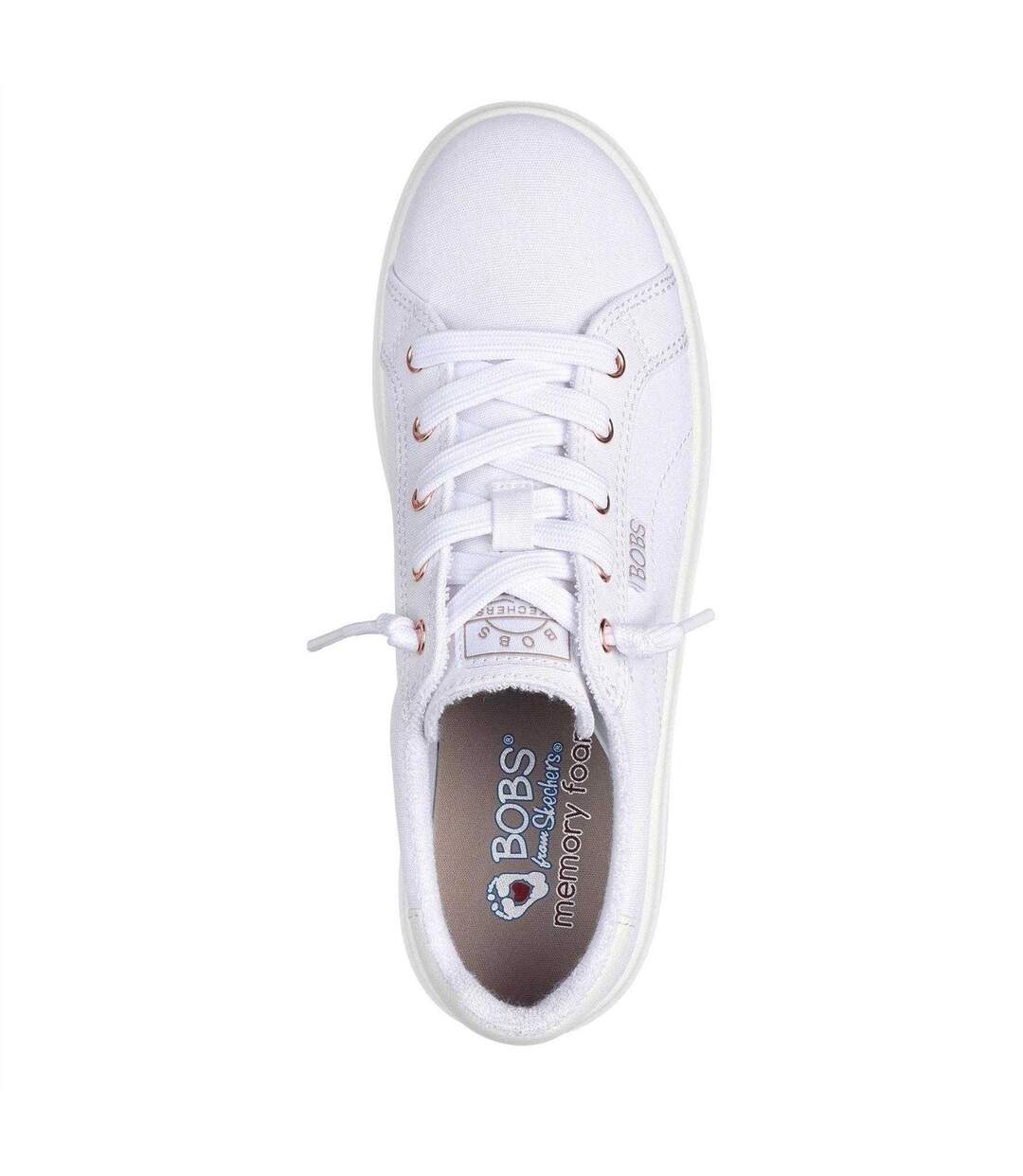 Baskets Bobs D´vine Femme Blanc Skechers-3