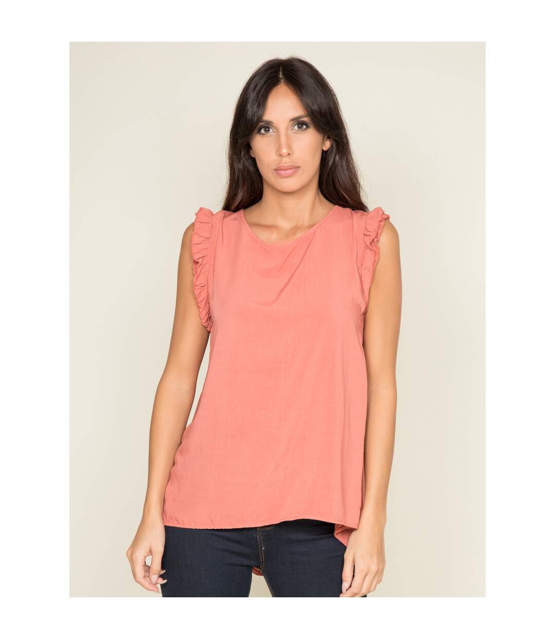 Blouse avec volants FORSELI - Dona X Lisa-1