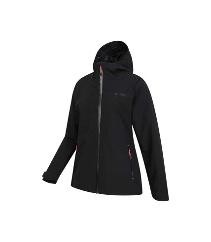 Mountain Warehouse Womens/Ladies Rook Waterproof Jacket (Black) - UTMW2876