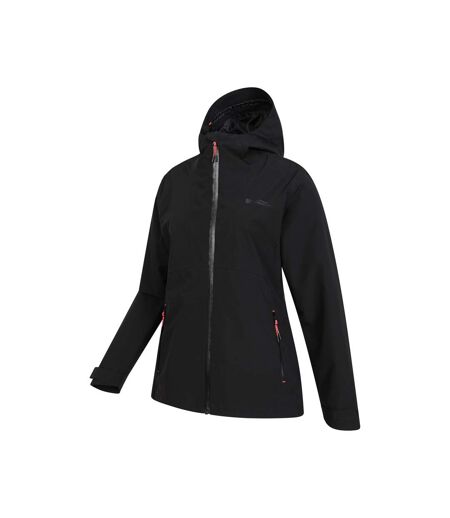 Mountain Warehouse Womens/Ladies Rook Waterproof Jacket (Black) - UTMW2876