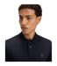 Polo Motif/style Logo Rectangulaire Passenger Homme Bleu Marine Boss-4