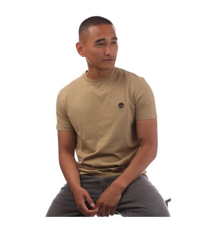 T-shirt Style Logo Oyster River Homme Marron Timberland