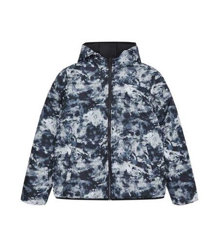 Mens Rb1501 Reversible Puffer Jacket Black Reebok