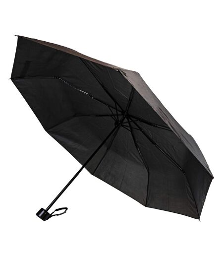 Wind Resistant Umbrella Lightweight Portable Strong Frame Black Compact Design