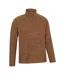 Mens Snowdon Ii Fleece Top Burnt Orange Mountain Warehouse-4