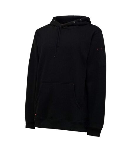 Mens fleece hoodie black Hard Yakka