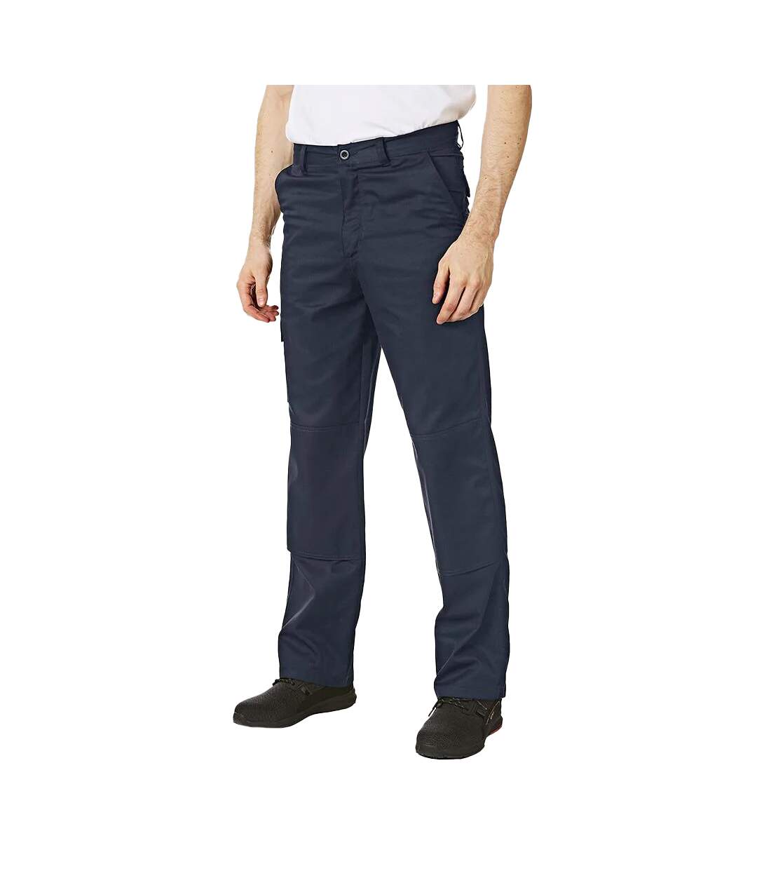 Pantalon à poches homme bleu marine Iron Mountain-1