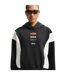 Womens/ladies Nsw Phoenix Fleece Hoodie Black Sail Nike-3