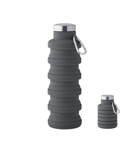 Kolapsi Collapsible 500ml Water Bottle One Size Stone Grey MidOcean