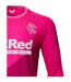 Maillot De Gardien De But Motif/style Rangers Fc Homme Rose Castore-4