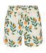 Mens Ripen Regular Swim Shorts Cream Threadbare-1